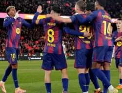 Hasil Barcelona vs Atletico Madrid 3-1, Blaugrana Menang Telak