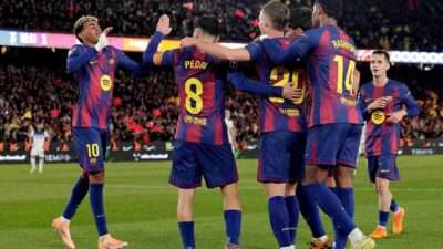 Hasil Barcelona vs Atletico Madrid 3-1, Blaugrana Menang Telak