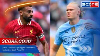 Daftar Top Skor Liga Inggris Sementara: Haaland vs Salah Pekan 14