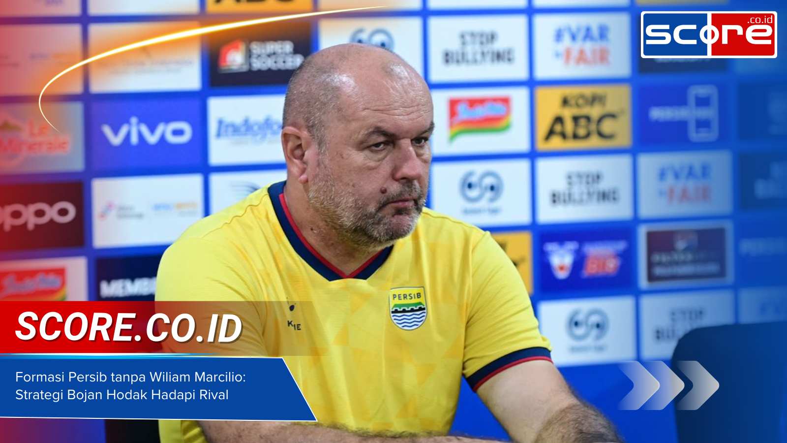 Formasi Persib tanpa Wiliam Marcilio Strategi Bojan Hodak Hadapi Rival