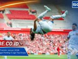 Kapan Bursa Transfer Januari 2026 Dibuka? Tanggal Penting 5 Liga Top Eropa