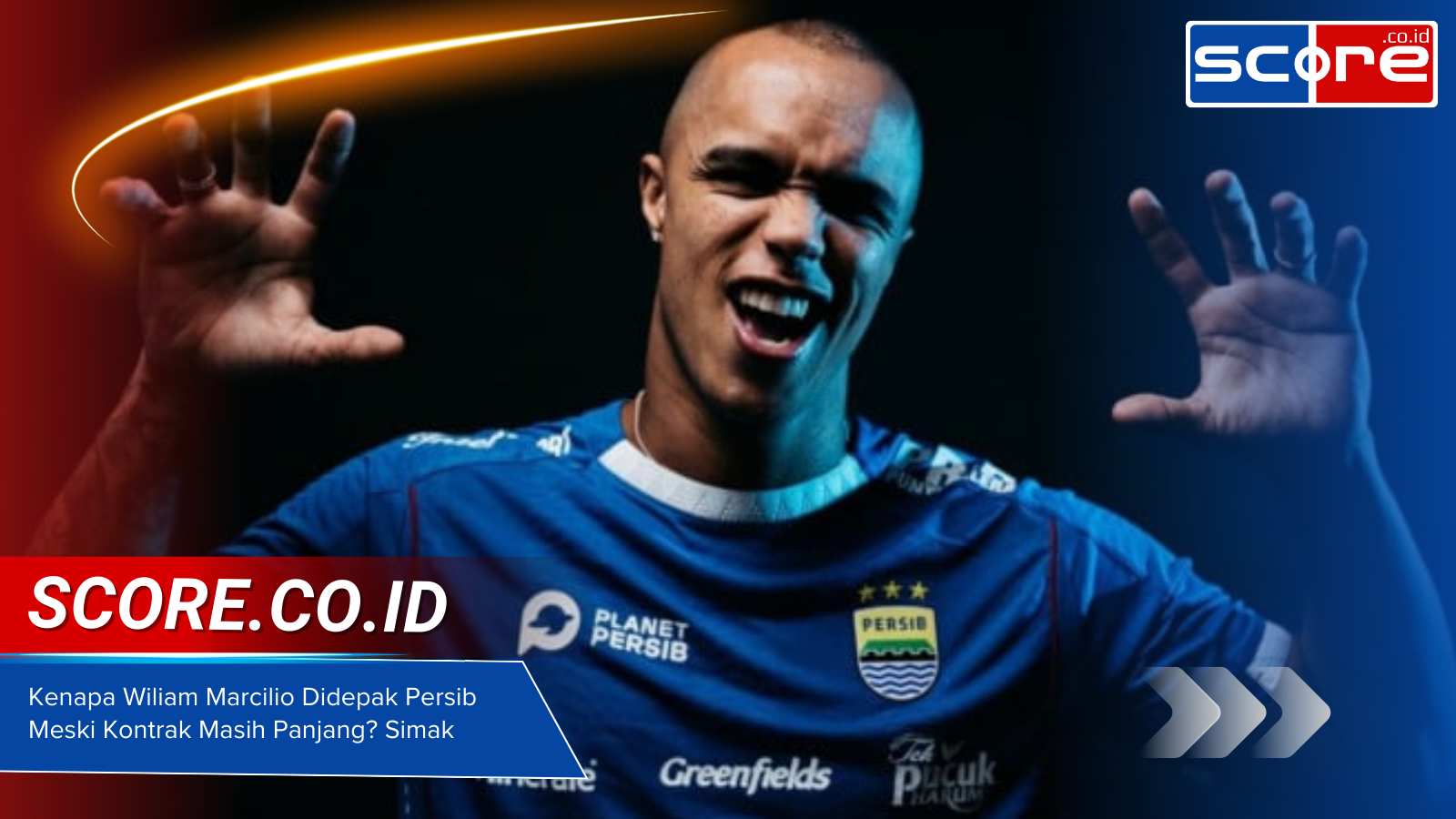 Kenapa Wiliam Marcilio Didepak Persib Meski Kontrak Masih Panjang Simak