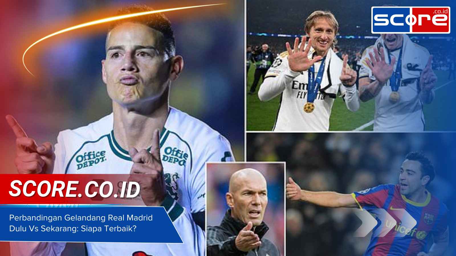 Perbandingan Gelandang Real Madrid Dulu Vs Sekarang Siapa Terbaik