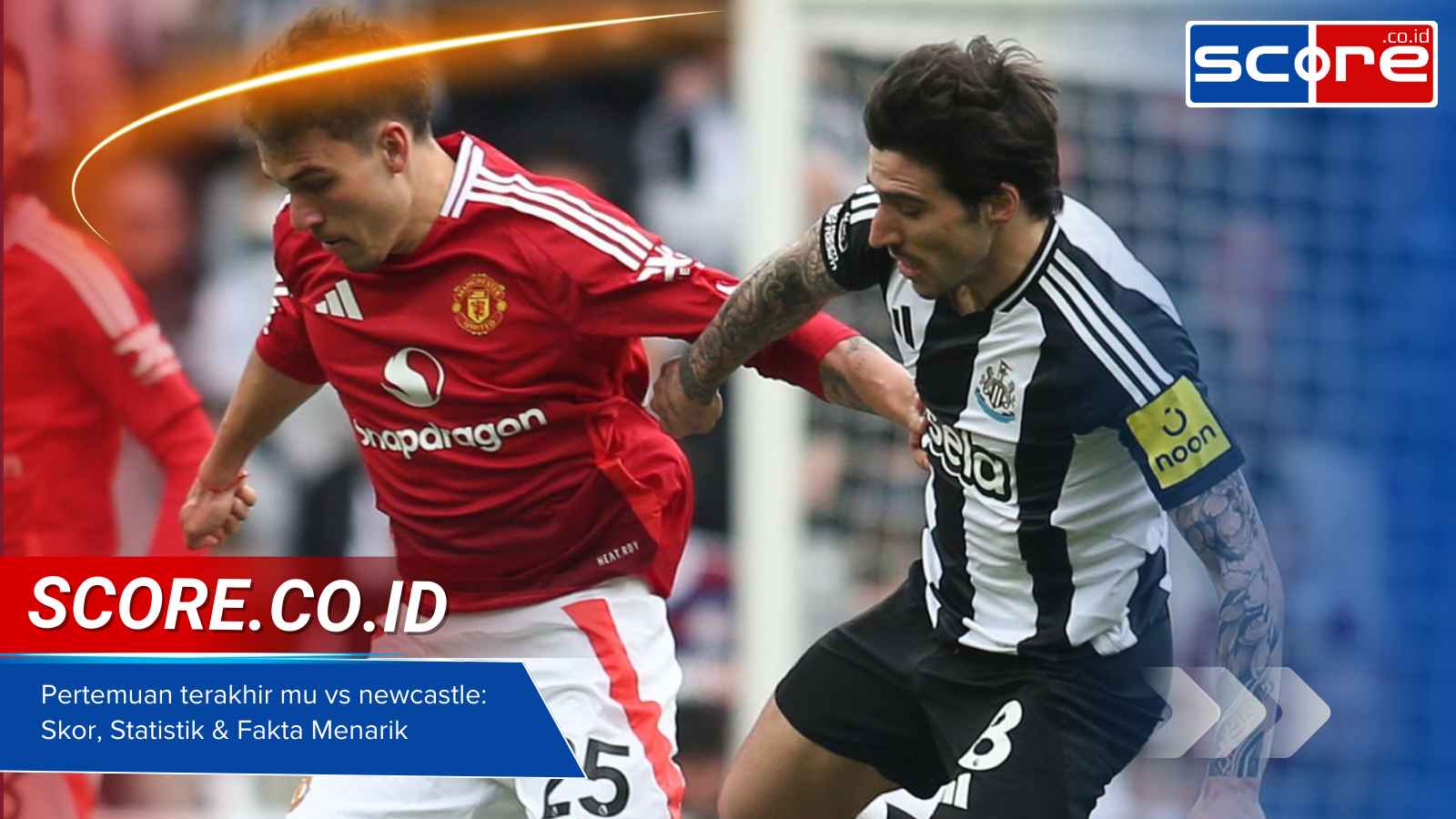 Pertemuan terakhir mu vs newcastle Skor, Statistik & Fakta Menarik