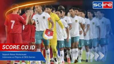 Sejarah Rekor Pertemuan Indonesia vs Filipina di SEA Games
