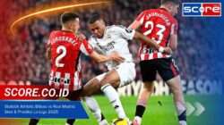 Statistik Athletic Bilbao vs Real Madrid Skor & Prediksi La Liga 2025