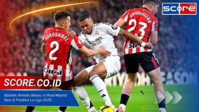 Statistik Athletic Bilbao vs Real Madrid Skor & Prediksi La Liga 2025