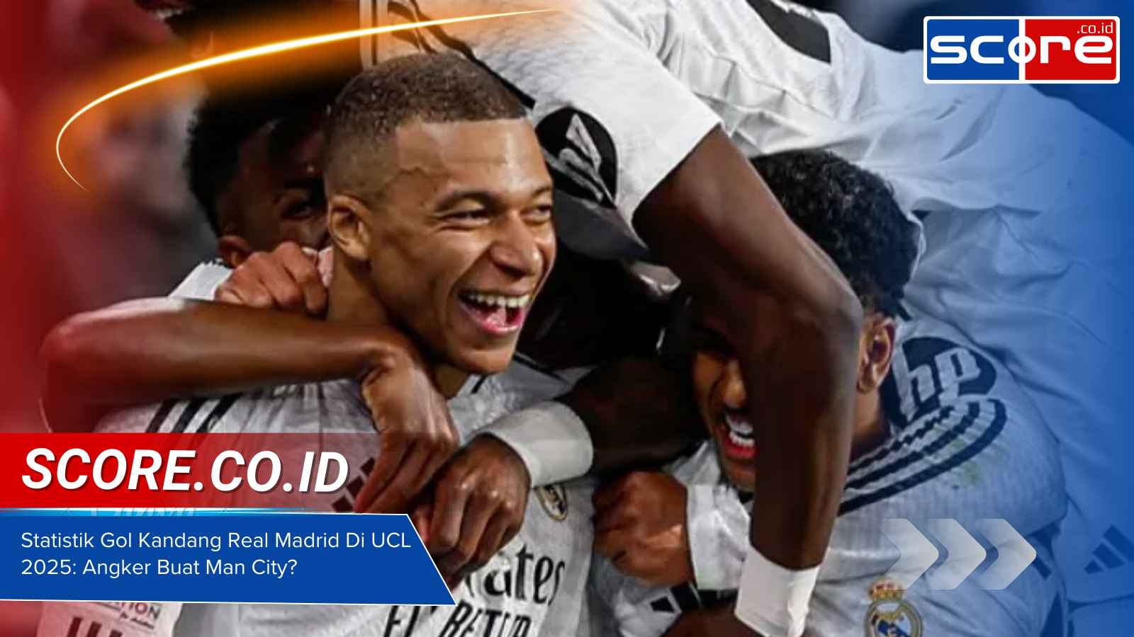 Statistik Gol Kandang Real Madrid Di UCL 2025 Angker Buat Man City